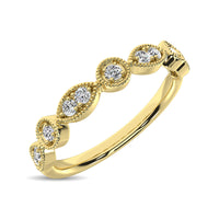 Thumbnail for Diamond Stackable Band 1/10 ct tw in 10K Yellow Gold