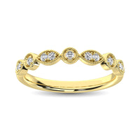Thumbnail for Diamond Stackable Band 1/10 ct tw in 10K Yellow Gold