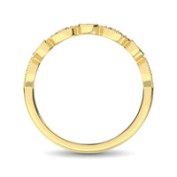 Thumbnail for Diamond Stackable Band 1/10 ct tw in 10K Yellow Gold
