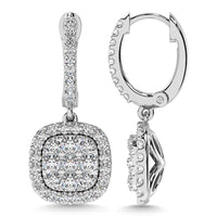 Thumbnail for Diamond 3/4 Ct.Tw. Danglers Earrings in 14K White Gold