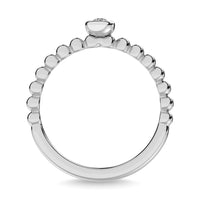Thumbnail for Diamond 1/10.Tw. Stackable Band in 10K White Gold