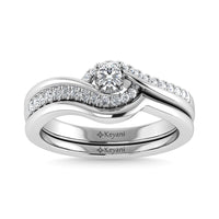 Thumbnail for Diamond 1/4 Ct.Tw. Bridal Ring in 10K White Gold