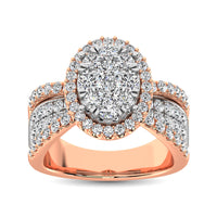 Thumbnail for Diamond 1 Ct.Tw. Engagement Ring in 14K White Gold