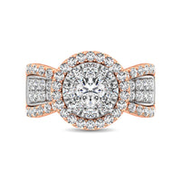 Thumbnail for Diamond 1 Ct.Tw. Engagement Ring in 14K White Gold