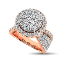 Thumbnail for Diamond 1 Ct.Tw. Engagement Ring in 14K White Gold