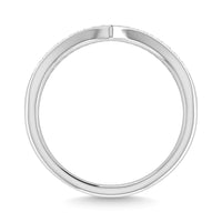 Thumbnail for Diamond 1/6 Ct.Tw. Chevron Band in 14K White Gold