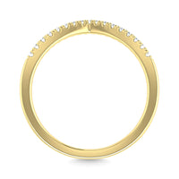 Thumbnail for Diamond 1/6 Ct.Tw. Chevron Band in 14K Yellow Gold