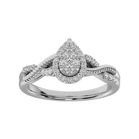 Thumbnail for Diamond 1/4 Ct.Tw. Engagement Ring in 10K White Gold