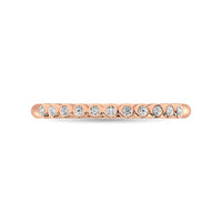 Thumbnail for Diamond 1/20 Ct.Tw. Stackable Ring in 10K Rose Gold