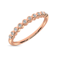 Thumbnail for Diamond 1/20 Ct.Tw. Stackable Ring in 10K Rose Gold