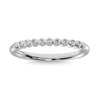 Thumbnail for Diamond 1/20 Ct.Tw. Stackable Band in 10K White Gold