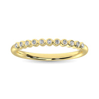 Thumbnail for Diamond 1/20 Ct.Tw. Stackable Band in 10K Yellow Gold