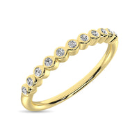 Thumbnail for Diamond 1/20 Ct.Tw. Stackable Band in 10K Yellow Gold