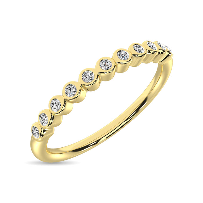 Diamond 1/20 Ct.Tw. Stackable Band in 10K Yellow Gold