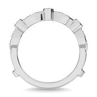 Thumbnail for Diamond 3/8.Tw. Guard Ring in 14K White Gold