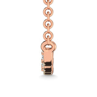 Thumbnail for Diamond 1/10 Ct.Tw. Fashion Necklace in 10K Rose Gold