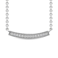 Thumbnail for Diamond 1/10 Ct.Tw. Fashion Necklace in 10K White Gold