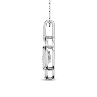 Thumbnail for Sterling Silver Moving Diamond Accent Pendant