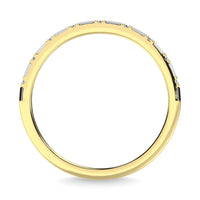 Thumbnail for Diamond 1/10 Ct.Tw. Round and Baguette Stackable Ring in 14K Yellow Gold