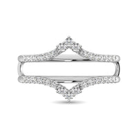 Thumbnail for Diamond 1/3 Ct.Tw. Guard Ring in 10K White Gold