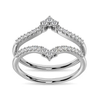 Thumbnail for Diamond 1/3 Ct.Tw. Guard Ring in 10K White Gold