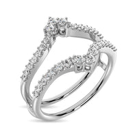 Thumbnail for Diamond 1/3 Ct.Tw. Guard Ring in 10K White Gold