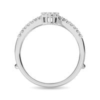 Thumbnail for Diamond 1/3 Ct.Tw. Guard Ring in 10K White Gold