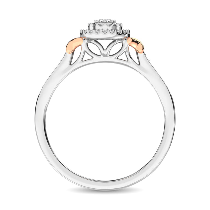 Diamond 1/8 Ct.Tw. Promise Ring in 10K White Gold