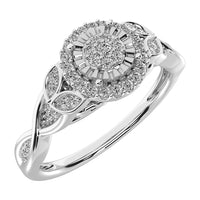 Thumbnail for 10K White Gold 1/6 Ct.Tw. Diamond Promise Ring