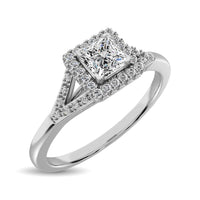 Thumbnail for Diamond 1/8 Ct.Tw. Promise Ring in 10K White Gold