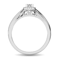 Thumbnail for Diamond 1/6 Ct.Tw. Promise Ring in 10K White Gold