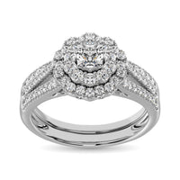 Thumbnail for Diamond 1 Ct.Tw. Bridal Ring in 10K White Gold