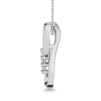 Thumbnail for Sterling Silver Diamond Accent Infinity Pendant