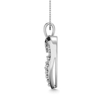 Thumbnail for Sterling Silver Diamond Accent Heart Pendant