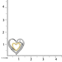 Thumbnail for Diamond 1/20 Ct.Tw. Heart Pendant in 925 Silver