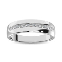 Thumbnail for Diamond 1/4 Ct.Tw. Mens Fusion Band in 10K Two Tone Gold