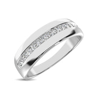 Thumbnail for Diamond 1/4 Ct.Tw. Mens Fusion Band in 10K Two Tone Gold