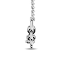 Thumbnail for Sterling Silver Diamond Accent Fashion Necklace