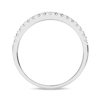 Thumbnail for 14K White Gold Diamond 1/6 Ct.Tw. 9 Stone Anniversary Band