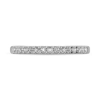 Thumbnail for 14K White Gold Diamond 1/5 Ct.Tw. 9 Stone Anniversary Band