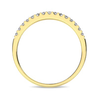 Thumbnail for 14K Yellow Gold Diamond 1/5 Ct.Tw. 9 Stone Anniversary Band
