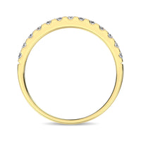 Thumbnail for 14K Yellow Gold Diamond 2/5 Ct.Tw. 9 Stone Anniversary Band