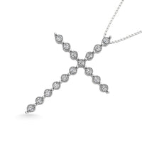 Thumbnail for Diamond 1/20 Ct.Tw. Cross Pendant in Sterling Silver