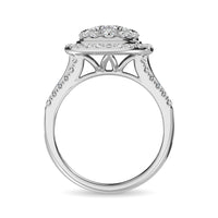 Thumbnail for Diamond 1 1/2 Ct.Tw. Round Shape Engagement Ring in 10K White Gold