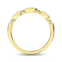 Thumbnail for Diamond 1/5 Ct.Tw. Stack Band in 10K Yellow Gold