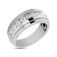 Thumbnail for Diamond 1 Ctw Comfort Fit Mens Band