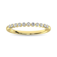 Thumbnail for Diamond 1/4 Ct.Tw. Anniversary Ring in 14K Yellow Gold