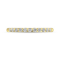 Thumbnail for Diamond 1/4 Ct.Tw. Anniversary Ring in 14K Yellow Gold
