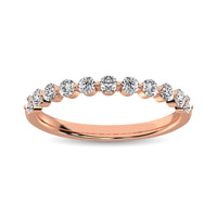Thumbnail for Diamond 1/2 Ct.Tw. Stack Band in 14K Rose Gold