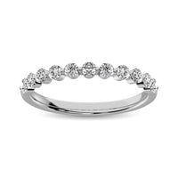 Thumbnail for Diamond 1/2 Ct.Tw. Stack Band in 14K White Gold